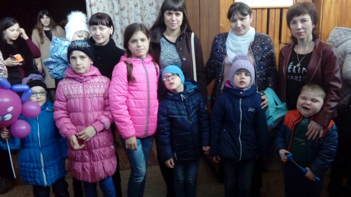 Участники похода в цирк