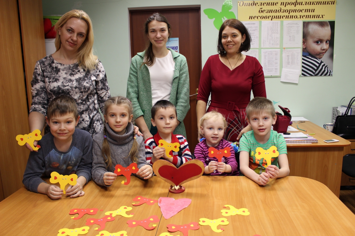 Специалисты с детьми